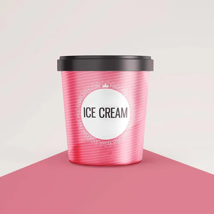 Ice Cream Pint Tubs