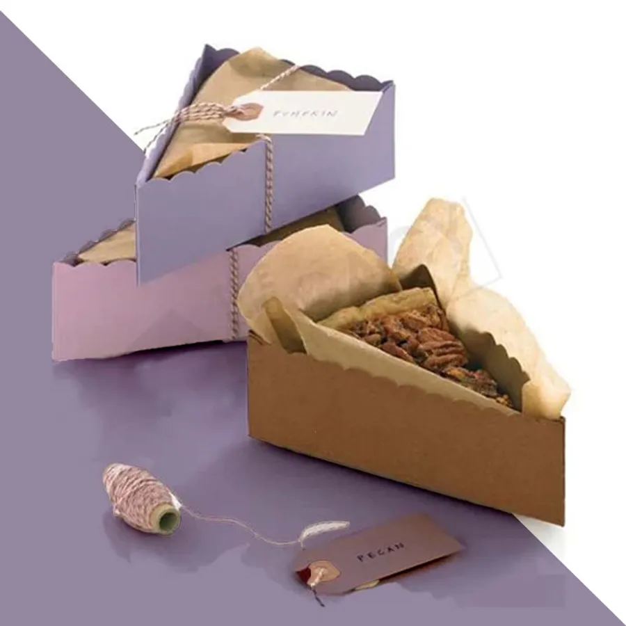 Pie Slice Boxes